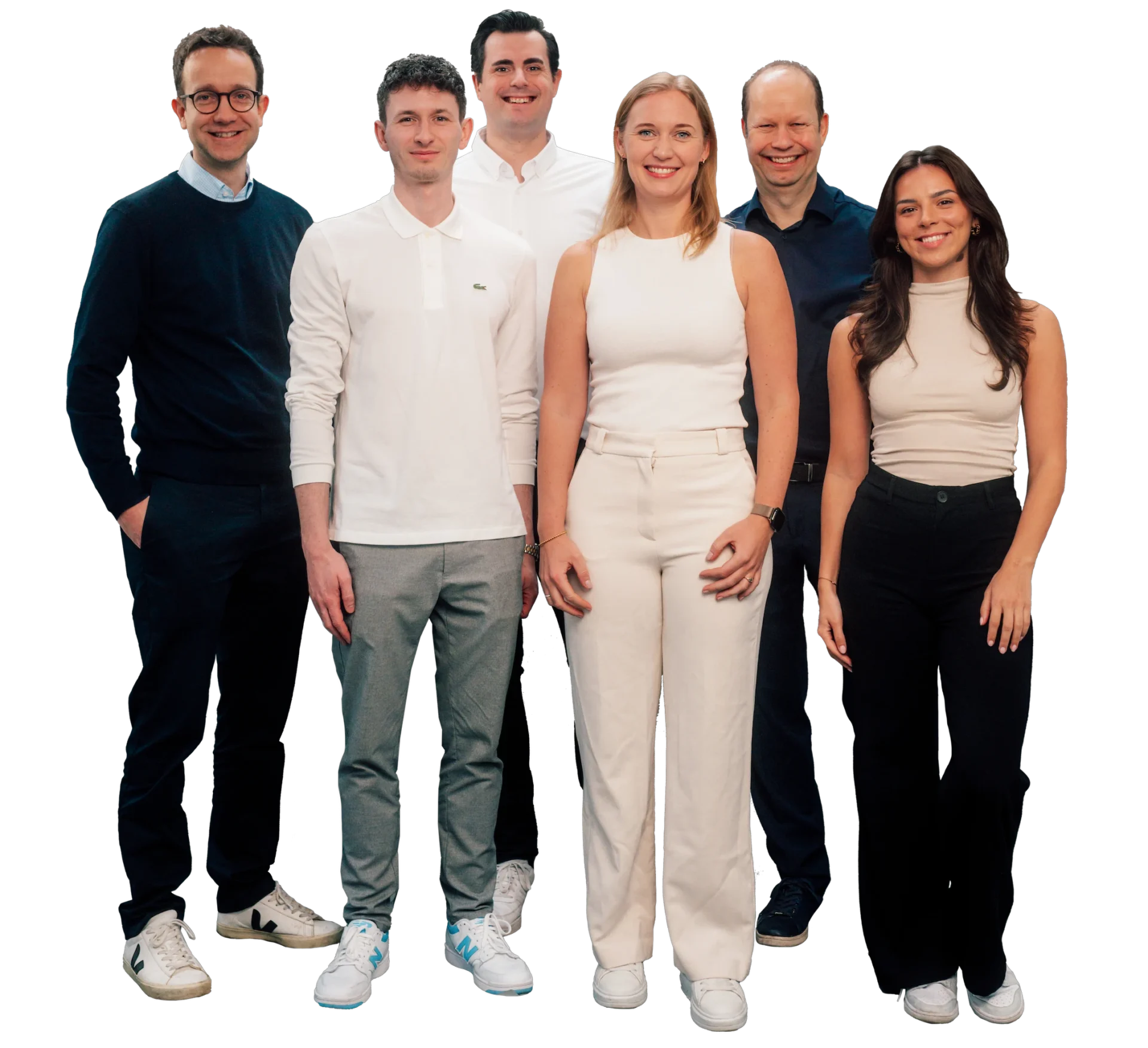 Gründerfonds Ruhr Teamfoto ohne Hintergrund